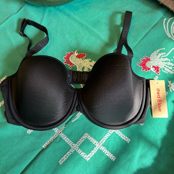 ThirdLove Other - ThirdLove Classic T-Shirt Women's Bra Black Size 34D NWT